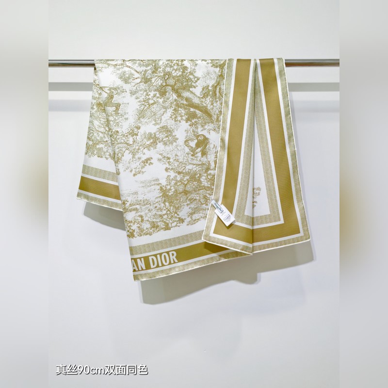 SDO2511 18姆米雙面 90x90cm斜紋真絲 迪奧 Sauvage