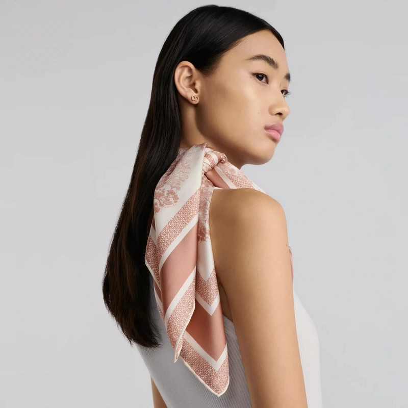 SDO2511 18姆米雙面 90x90cm斜紋真絲 迪奧 Sauvage