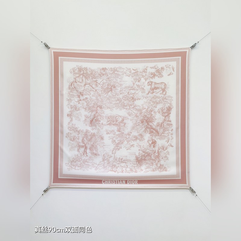 SDO2511 18姆米雙面 90x90cm斜紋真絲 迪奧 Sauvage