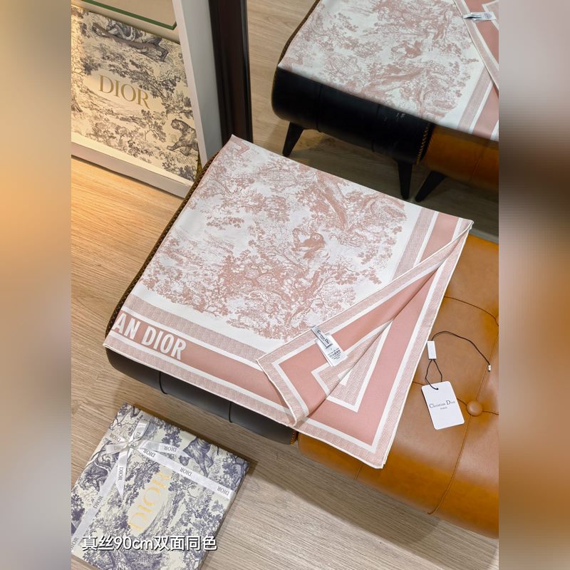 SDO2511 18姆米雙面 90x90cm斜紋真絲 迪奧 Sauvage