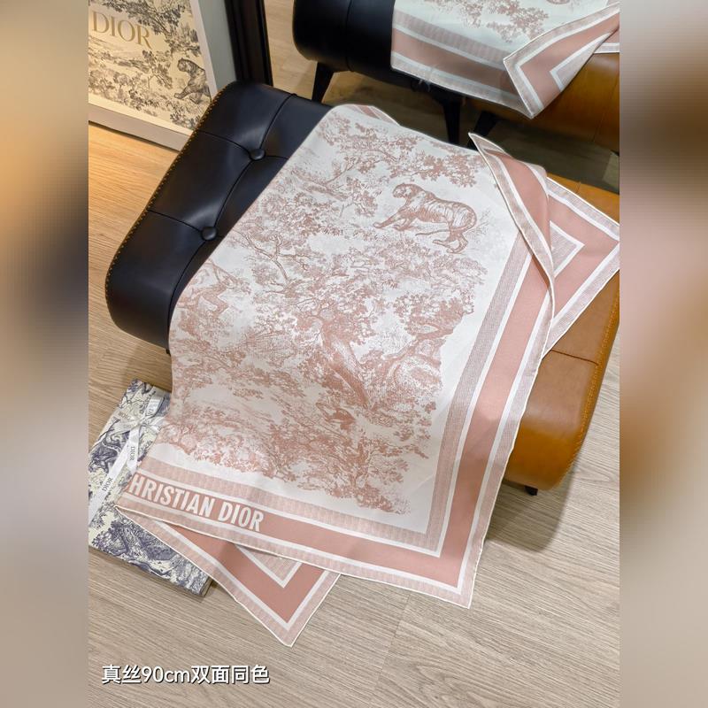 SDO2511 18姆米雙面 90x90cm斜紋真絲 迪奧 Sauvage