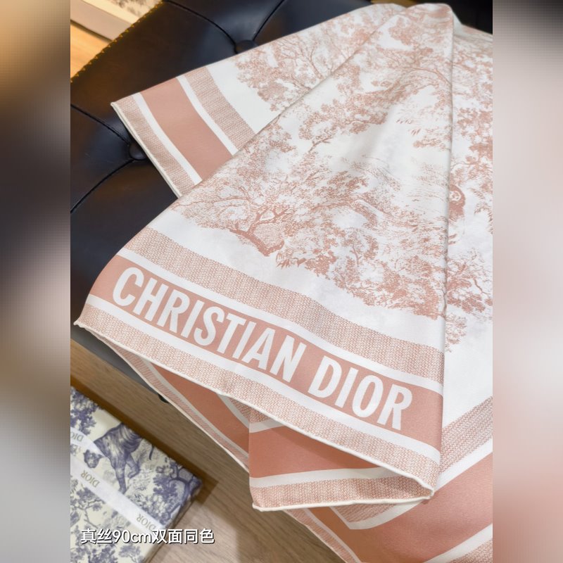 SDO2511 18姆米雙面 90x90cm斜紋真絲 迪奧 Sauvage