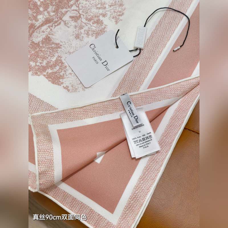 SDO2511 18姆米雙面 90x90cm斜紋真絲 迪奧 Sauvage