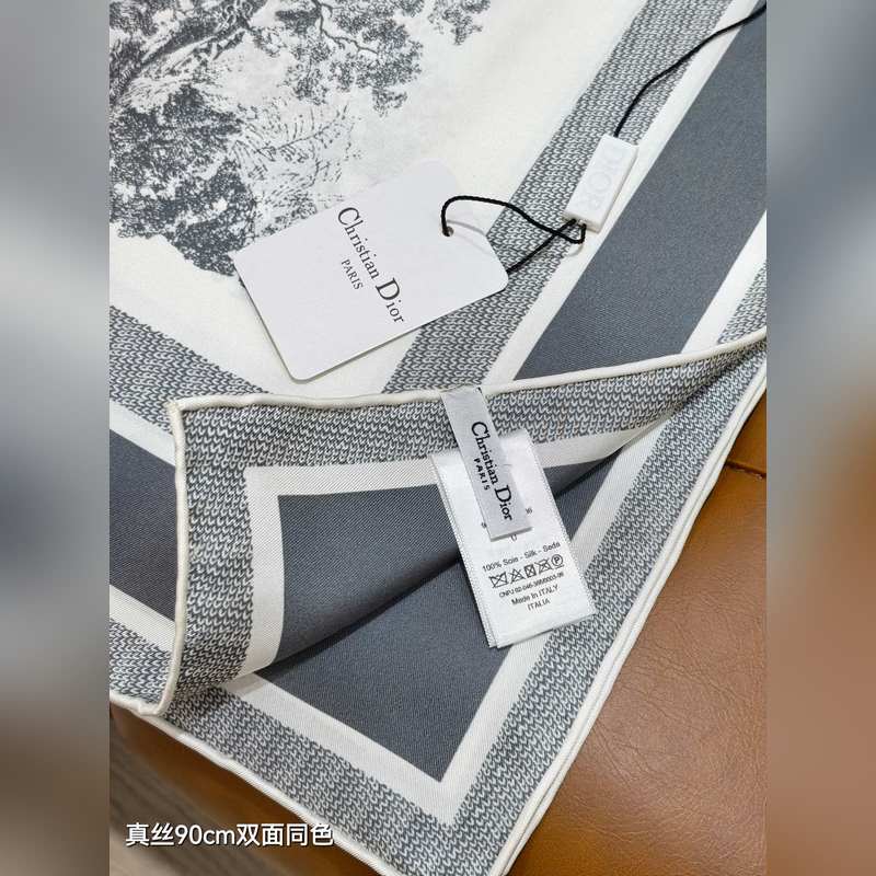 SDO2511 18姆米雙面 90x90cm斜紋真絲 迪奧 Sauvage