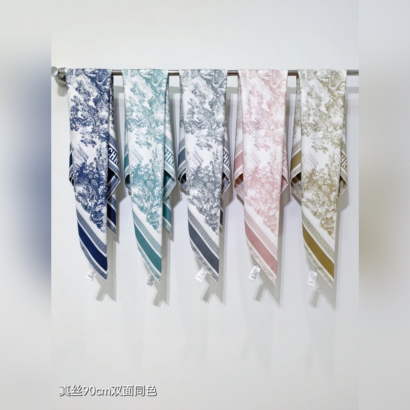 SDO2511 18姆米雙面 90x90cm斜紋真絲 迪奧 Sauvage