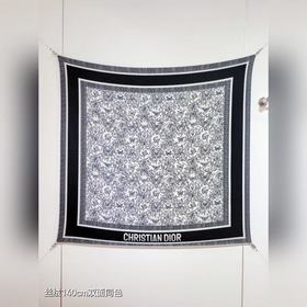 RDO2533 雙面同色 140x140cm 70%羊絨30%真絲 迪奧