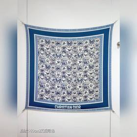 RDO2533 雙面同色 140x140cm 70%羊絨30%真絲 迪奧