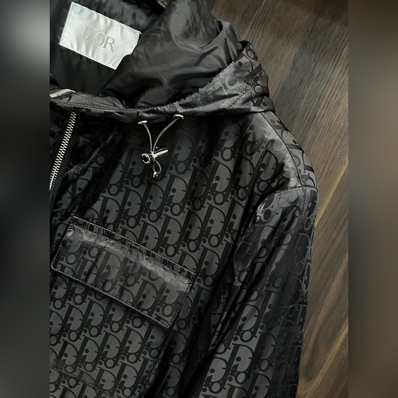 Dior 2026ss早秋新款發布 迪奧連帽夾克外套，秋季爆款夾薄棉夾克，字母l
