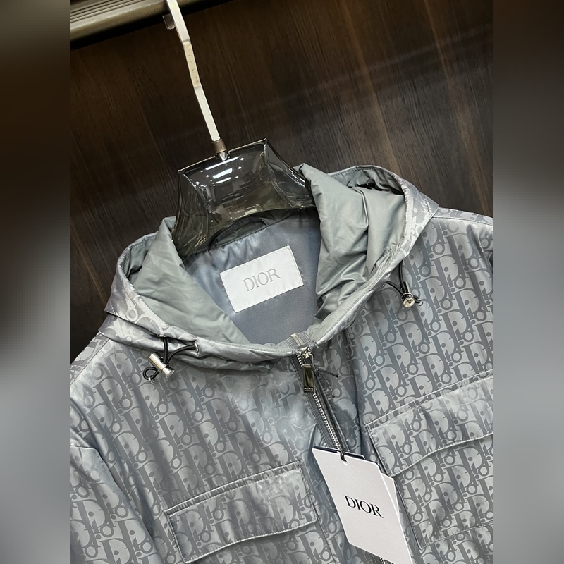 Dior 2026ss早秋新款發布 迪奧連帽夾克外套，秋季爆款夾薄棉夾克，字母l