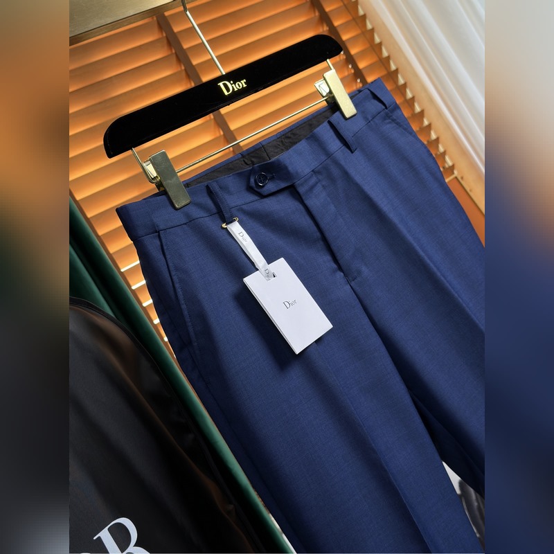 Dior 男士精紡闆司呢羊毛西褲，洋行出品的高端貨，高級成衣系列，作為鎮店級的經
