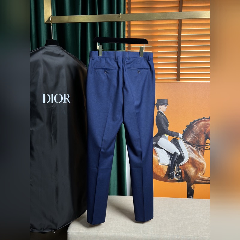 Dior 男士精紡闆司呢羊毛西褲，洋行出品的高端貨，高級成衣系列，作為鎮店級的經