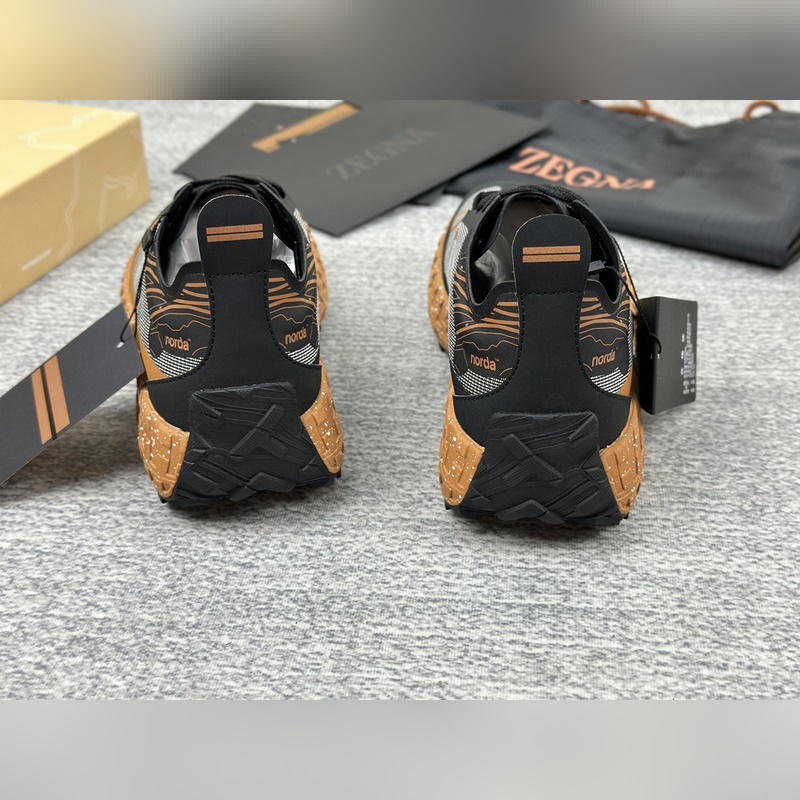 Zzegna傑尼亞新款 聯(lián)名款Xnorda 低幫運(yùn)動(dòng)跑鞋 官網(wǎng)同步發(fā)售 此款輕便