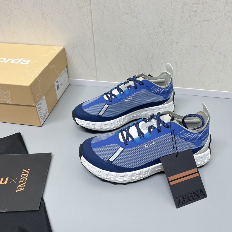 新配色 Zzegna 傑尼亞 新款 聯(lián)名款Xnorda 低幫運動跑鞋 官網(wǎng)同步發(fā)