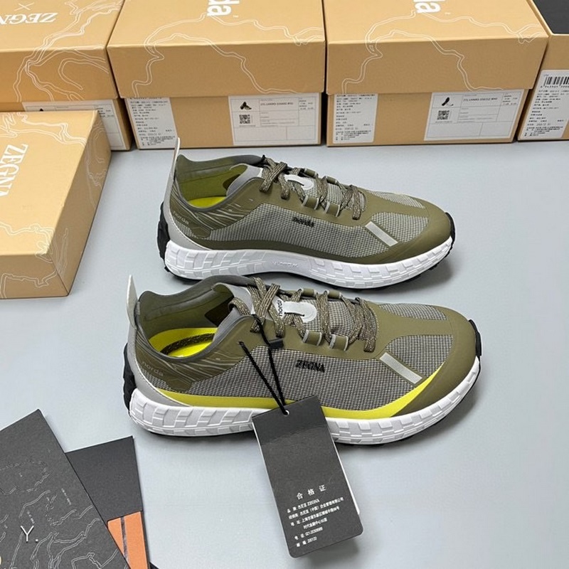 Zzegna 傑尼亞新款 聯名款Xnorda 低幫運動跑鞋 官網同步發售 此款輕