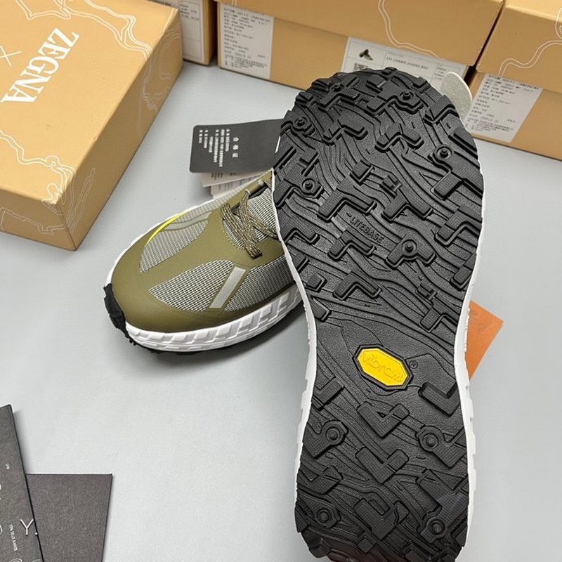 Zzegna 傑尼亞新款 聯名款Xnorda 低幫運動跑鞋 官網同步發售 此款輕