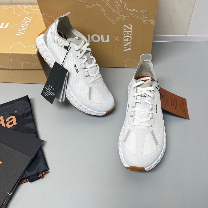 Zzegna 傑尼亞 新款 聯(lián)名款Xnorda 低幫運動跑鞋 官網(wǎng)同步發(fā)售 此款