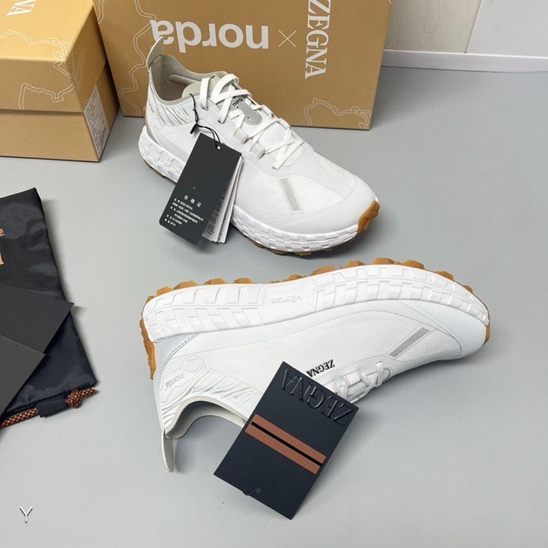 Zzegna 傑尼亞 新款 聯(lián)名款Xnorda 低幫運動跑鞋 官網(wǎng)同步發(fā)售 此款