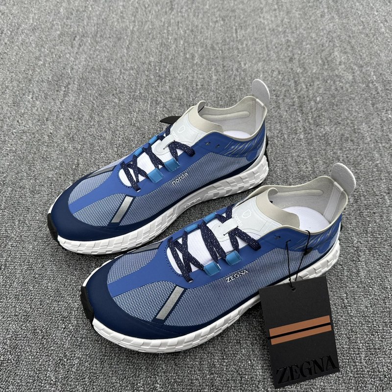 Zzegna 傑尼亞聯(lián)名款Xnorda 運(yùn)動(dòng)跑鞋 這款運(yùn)動(dòng)跑鞋上腳透氣性超好，這