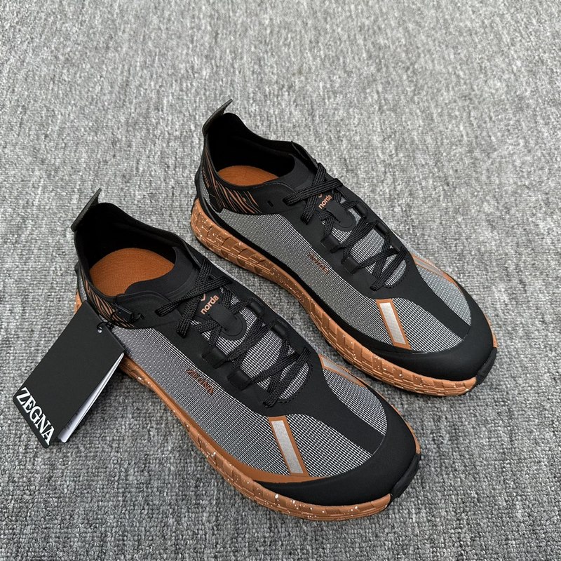 Zzegna 傑尼亞聯名款Xnorda 運動跑鞋 這款運動跑鞋上腳透氣性超好，這