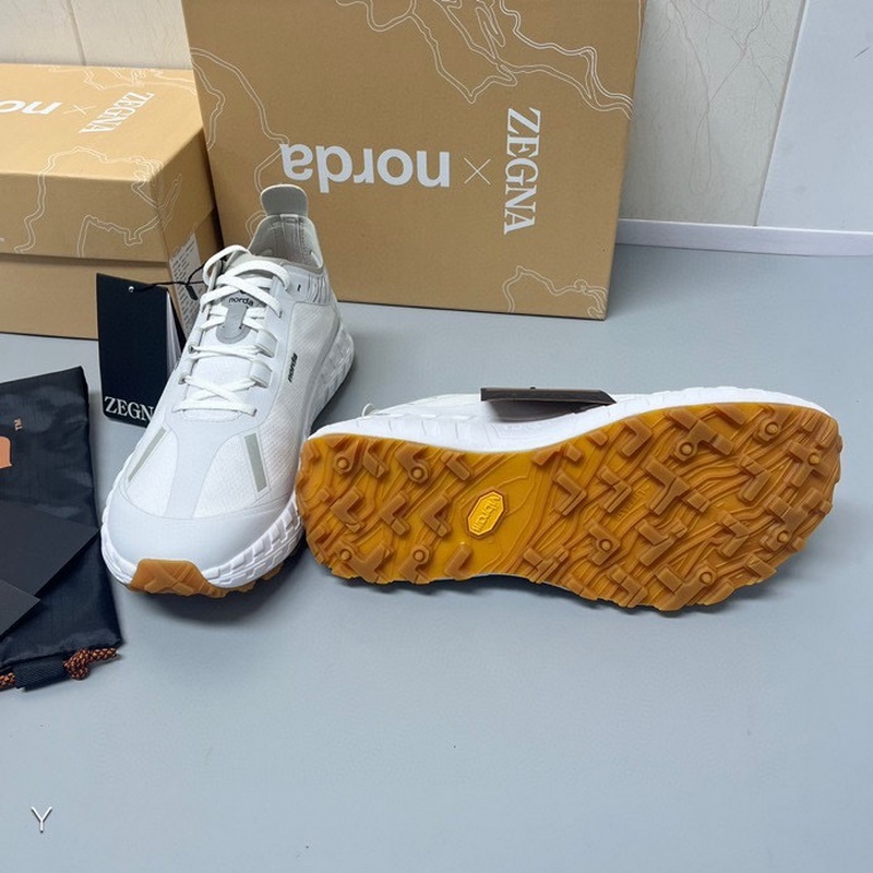 Zzegna傑尼亞新款 聯名款Xnorda 低幫運動跑鞋 官網同步發售 此款輕便
