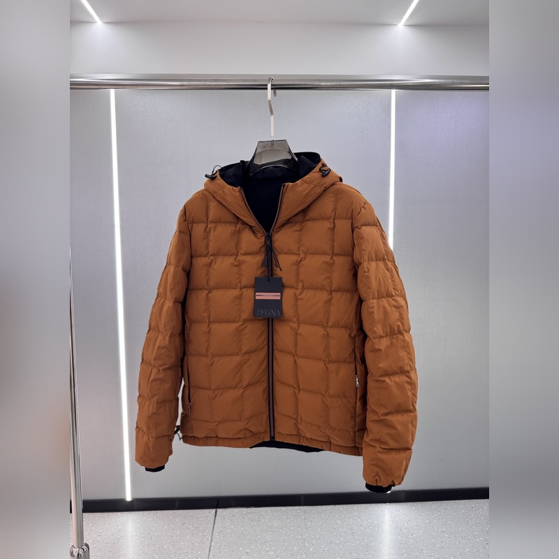 ZZ傑尼亞秋冬新款雙面羽絨服 五金配件全進口原版定制 歡迎專櫃對比 絕對的高品質