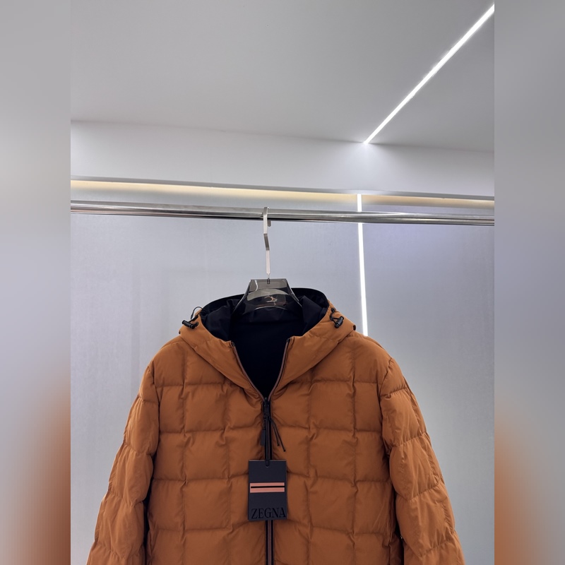 ZZ傑尼亞秋冬新款雙面羽絨服 五金配件全進口原版定制 歡迎專櫃對比 絕對的高品質