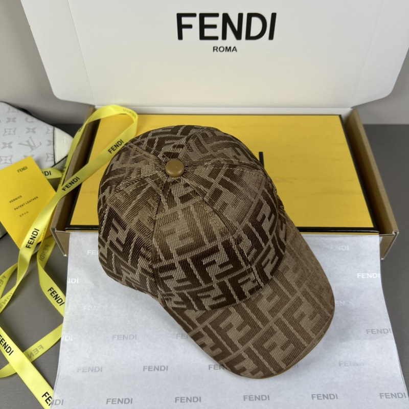FENDI芬迪 官網新品 棒球帽 經典FF中古單品，氣質穿搭單品，質量杠杠