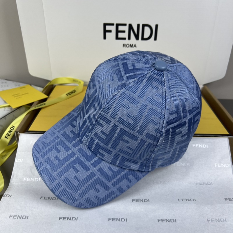 FENDI芬迪 官網新品 棒球帽 經典FF中古單品，氣質穿搭單品，質量杠杠