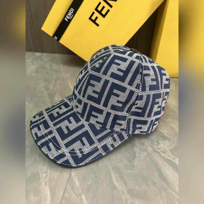 Fendi 原版定制 經(jīng)典款棒球帽 專(zhuān)櫃常年熱賣(mài)款 口碑極佳 提花帆布料 輕盈透