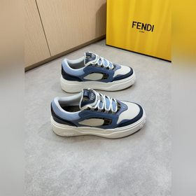 [ FENDI]芬迪 -高端品質(zhì) 原單 休閑運動鞋 -鞋面：進口 納帕小牛皮、