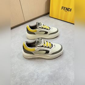 [ FENDI]芬迪 -高端品質(zhì) 原單 休閑運動鞋 -鞋面：進口 納帕小牛皮、