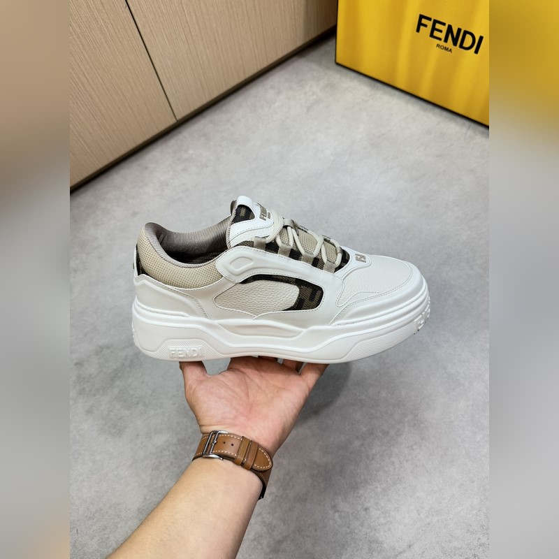 [ FENDI]芬迪 -高端品質 原單 休閑運動鞋 -鞋面：進口 納帕小牛皮、