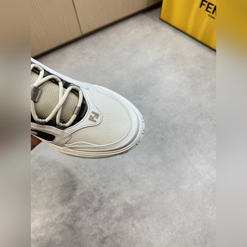 [ FENDI]芬迪 -高端品質 原單 休閑運動鞋 -鞋面：進口 納帕小牛皮、