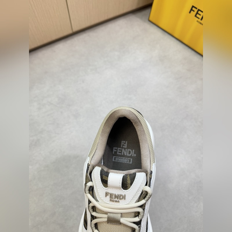 [ FENDI]芬迪 -高端品質 原單 休閑運動鞋 -鞋面：進口 納帕小牛皮、