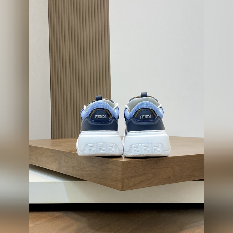 [ FENDI]芬迪 -高端品質(zhì) 原單 休閑運(yùn)動鞋 -鞋面： 納帕小牛皮、荔紋