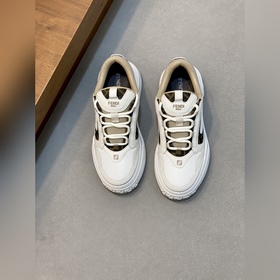 [ FENDI]芬迪 -高端品質(zhì) 原單 休閑運動鞋 -鞋面： 納帕小牛皮、荔紋