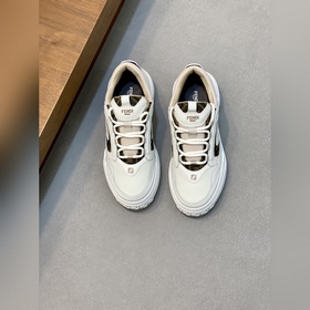 [ FENDI]芬迪 -高端品質(zhì) 原單 休閑運動鞋 -鞋面： 納帕小牛皮、荔紋