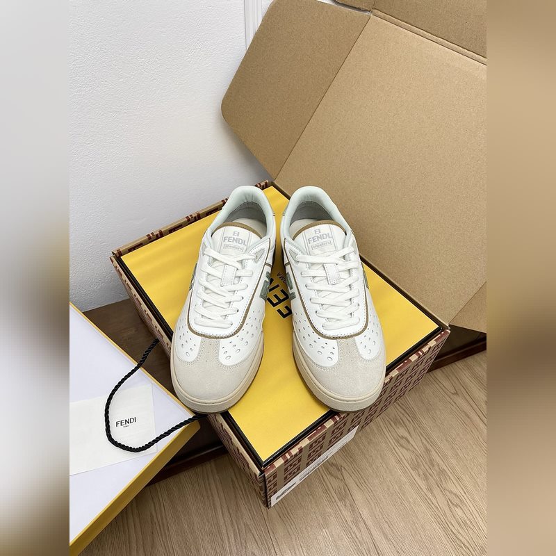 頂級版本代購級Fendi芬迪match系列 情侶款 膠片 休閑 運動鞋 闆鞋 原