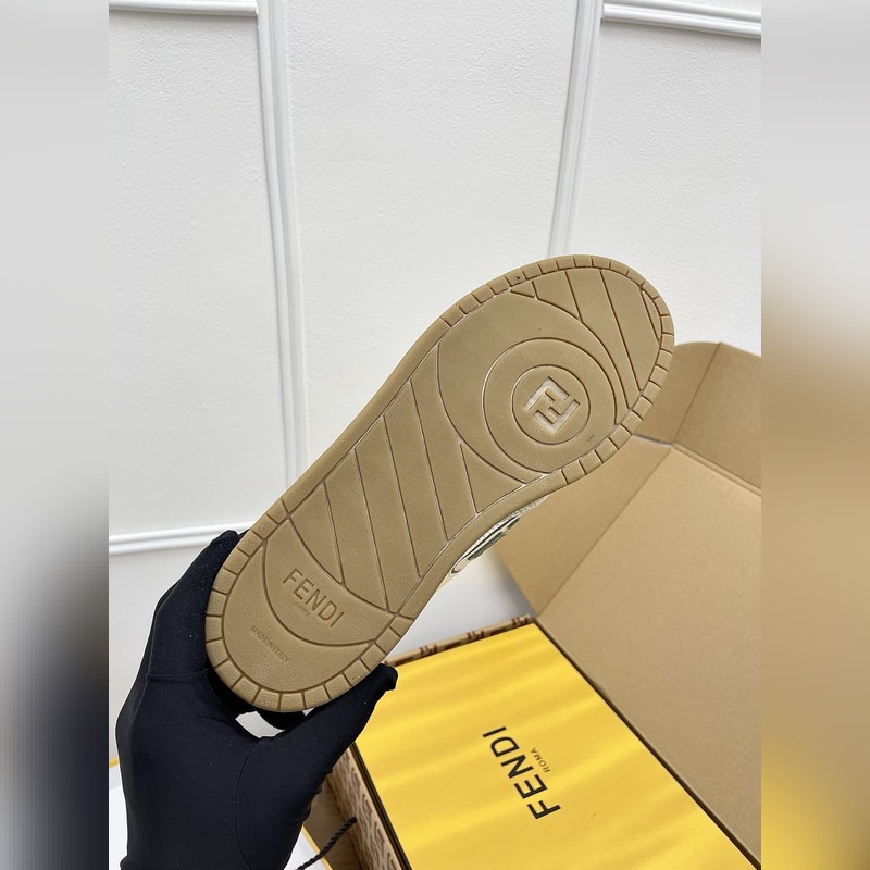 頂級版本代購級Fendi芬迪match系列 情侶款 膠片 休閑 運動鞋 闆鞋 原