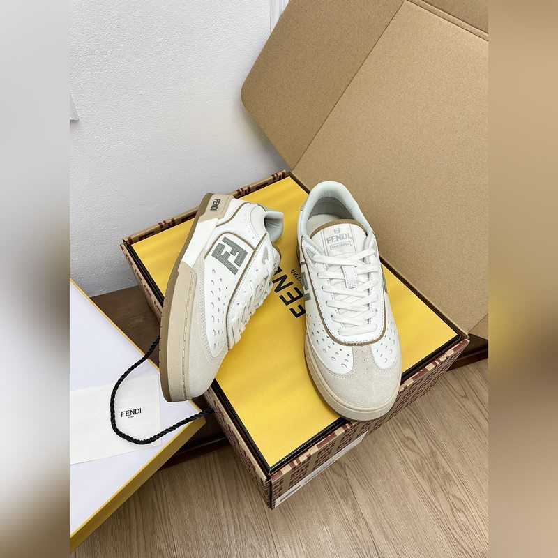 頂級版本代購級Fendi芬迪match系列 情侶款 膠片 休閑 運動鞋 闆鞋 原