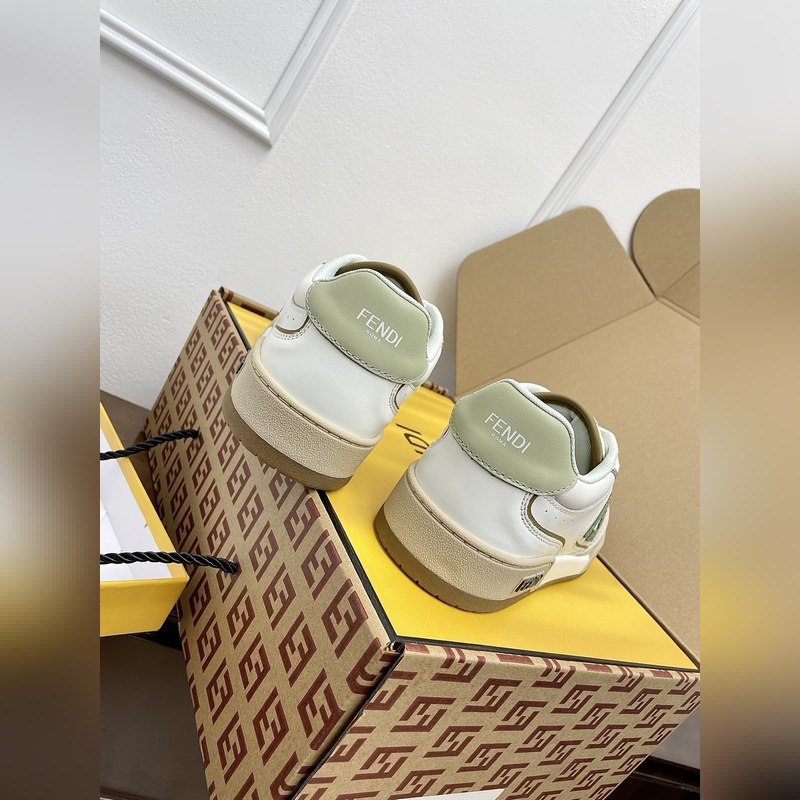 頂級版本代購級Fendi芬迪match系列 情侶款 膠片 休閑 運動鞋 闆鞋 原