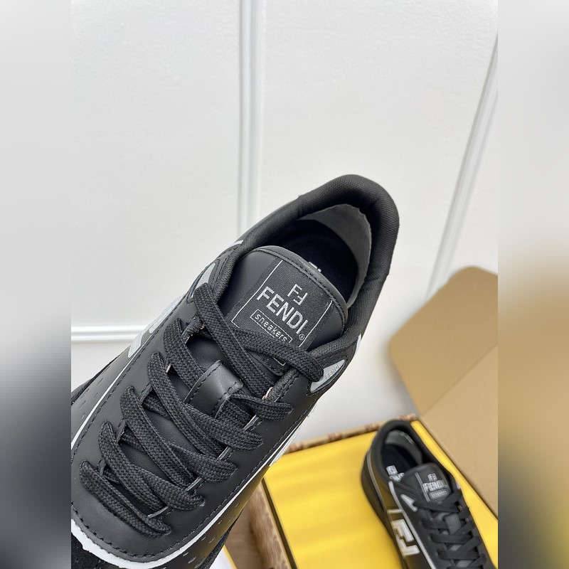 情侶款 頂級版本代購級Fendi芬迪match系列 情侶款 膠片 休閑 運動鞋