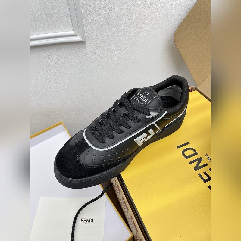 情侶款 頂級版本代購級Fendi芬迪match系列 情侶款 膠片 休閑 運動鞋