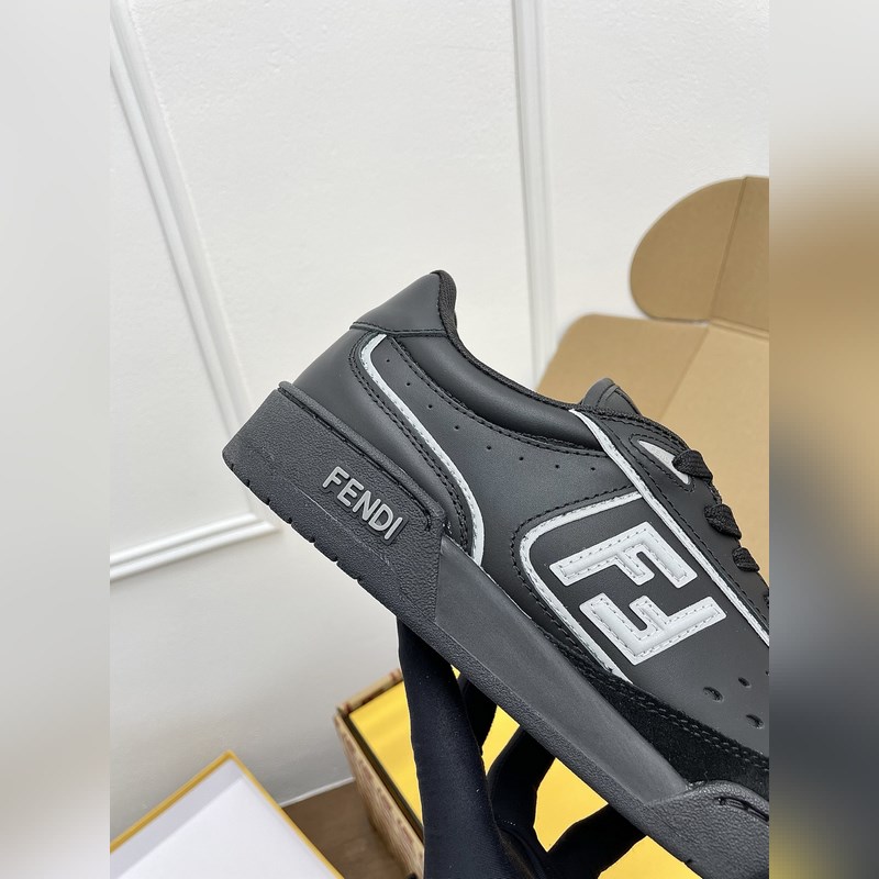 情侶款 頂級版本代購級Fendi芬迪match系列 情侶款 膠片 休閑 運動鞋