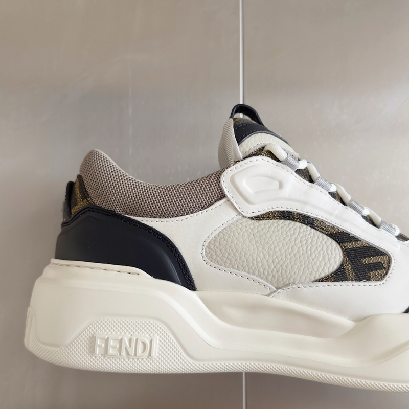 頂級版本：男款 Fendi 芬迪 最新 Force系列 FF厚底 休閑 運動鞋