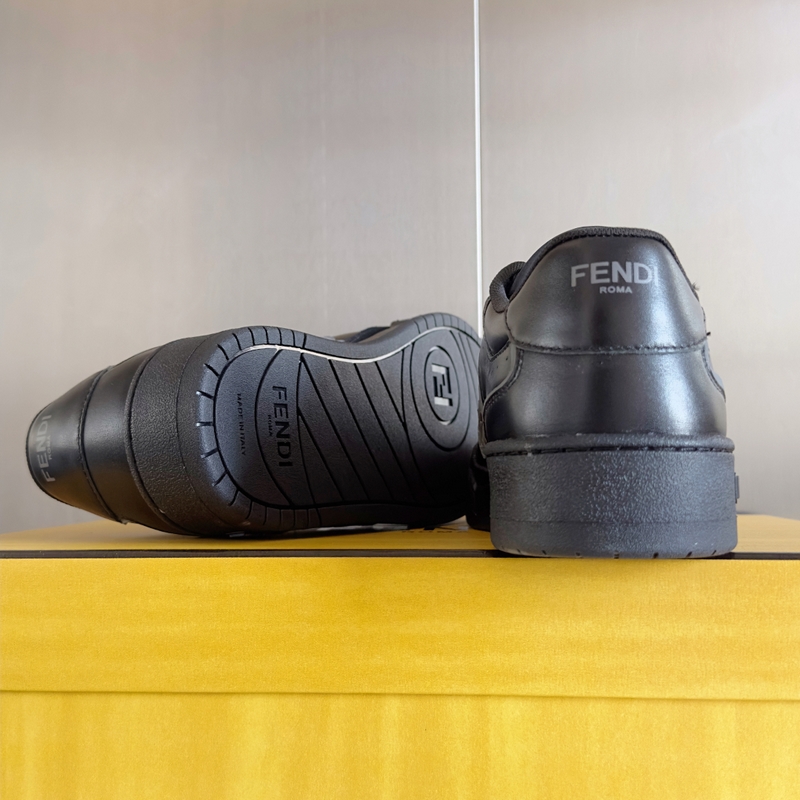 Fendi芬迪match系列 情侶款 膠片 休閑 運動鞋 闆鞋 原版購入開發 做