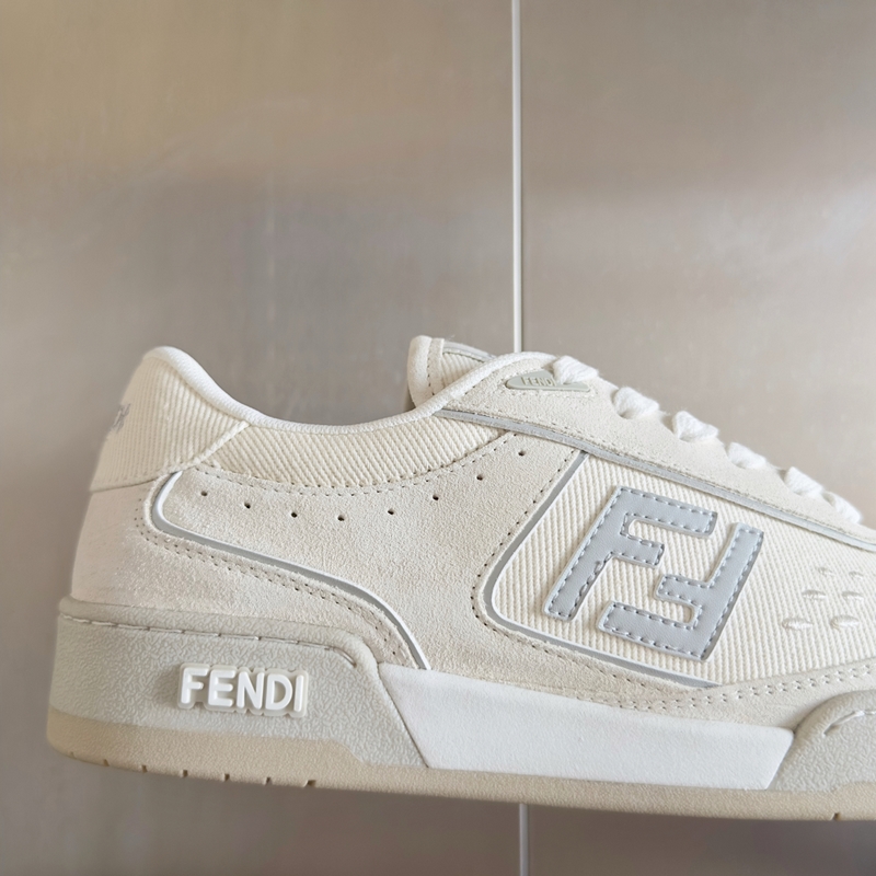 頂級版本：情侶款 布面 Fendi芬迪match系列 情侶款 膠片 休閑 運動鞋