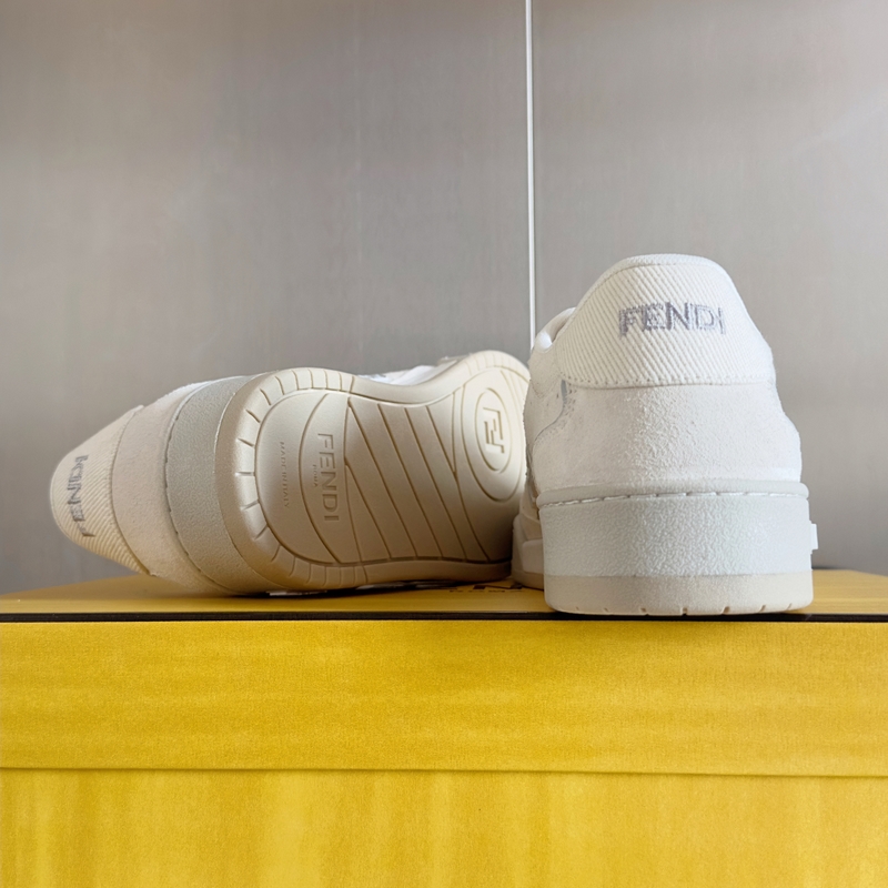 頂級版本：情侶款 布面 Fendi芬迪match系列 情侶款 膠片 休閑 運動鞋