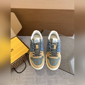 Fendi芬迪闆鞋 休閑運動鞋 情侶款 設(shè)計師Kim Jones打造的首款運動