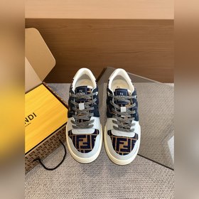 Fendi芬迪闆鞋 休閑運動鞋 情侶款 設(shè)計師Kim Jones打造的首款運動